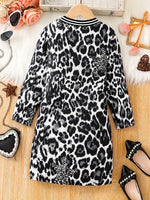 Tiger Star Print Dress