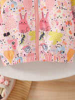 Baby Girl's Lightweight Hooded Jacket