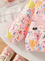 Baby Girl's Lightweight Hooded Jacket