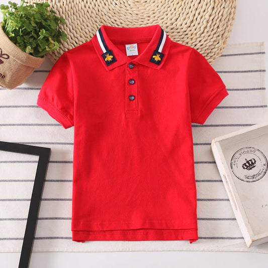 Summer Teen Polo Shirts for Baby Boys