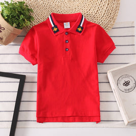 Summer Teen Polo Shirts for Baby Boys