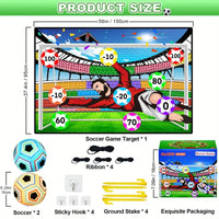 Soccer Ball Game Set, Indoor And Outdoor