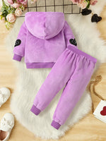 Plush Set Winter Fashion Fleece