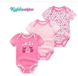 Kits with 3 Cotton Bodysuits