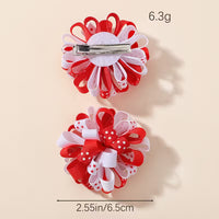 Adorable Hand-Made Red Polka Dot Hairbands for Girls