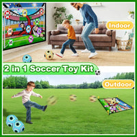 Soccer Ball Game Set, Indoor And Outdoor