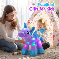 Girls Favorite Led Light Up Plush Unicorn