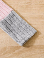 Block Sweater Dress