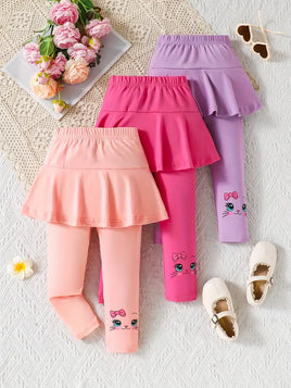 Shirt Dress Pants with Cute Cat