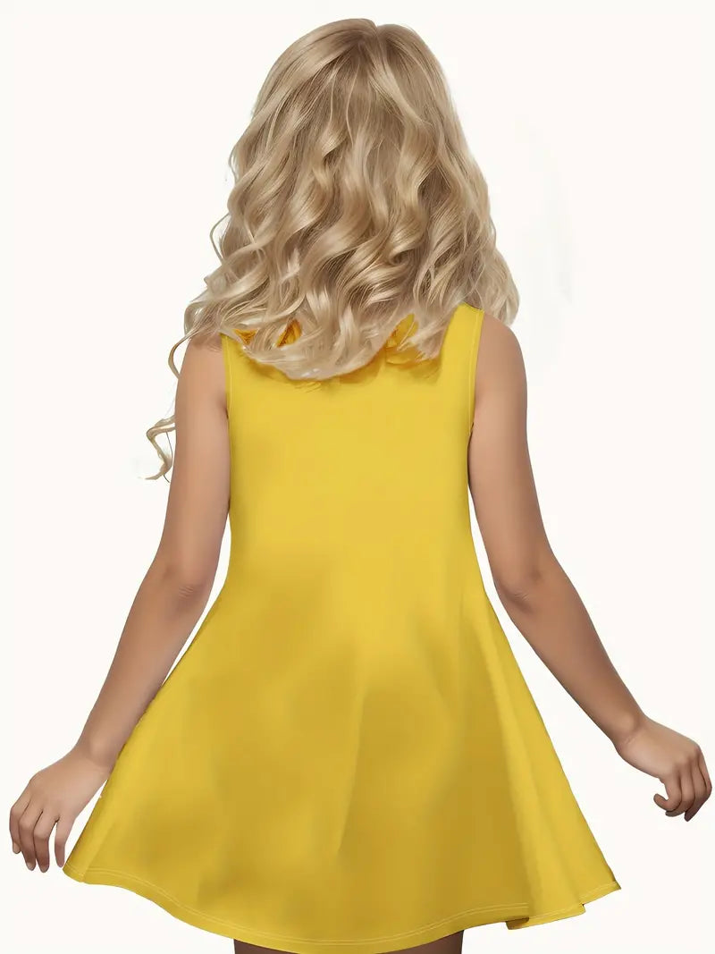 Adorable Bee Sleeveless Dress