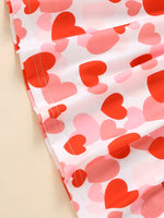 Valentine Hearts Long Sleeve Dress