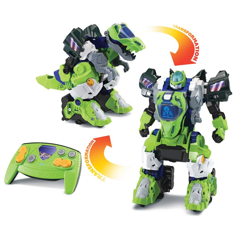 Robot Vtech Switch&Go Dinos Green Dinosaur 2-in-1 Radio control