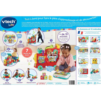 Tricycle Vtech Baby Maxiloco Mon Trotti Treno 7 In 1 (FR)