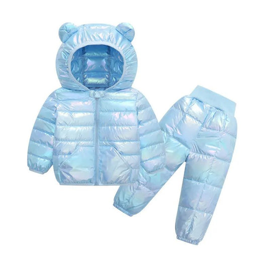 Shiny Snowsuit Set