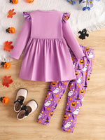 Boo Adorable Girls' Halloween Outfit