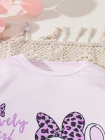 Cute Bunny With Bear Two-Piece Set