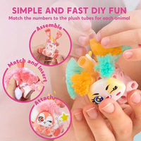 DIY Plush Keychain Making Craft