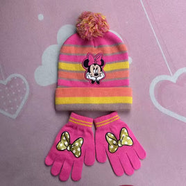Minnie Mouse hat & Gloves set