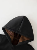 Warm Thick Fleece Lightweight Jacket For Boys