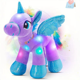 Girls Favorite Led Light Up Plush Unicorn