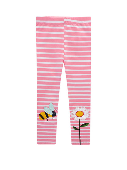 European And American Children's Leggings Knitted Stretch Trousers