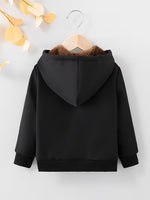 Warm Thick Fleece Lightweight Jacket For Boys
