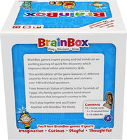 BrainBox The World Card Game - Memory & Observation Game, Educational Global Adventure, Family-Friendly Trivia Game for Kids & Adults, Ages 8+, 1+ Players, 10 Min Playtime, Made by Green Board Games