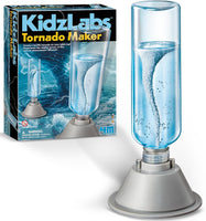 KidzLabs: Tornado Maker - DIY A Battery Powered Tabletop Water Tornado, Empty Bottle Construction, STEM Science Craft & Activity Kit, Kids Age 8+