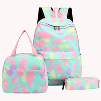 Pastel dye Backpack Set