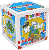 BrainBox The World Card Game - Memory & Observation Game, Educational Global Adventure, Family-Friendly Trivia Game for Kids & Adults, Ages 8+, 1+ Players, 10 Min Playtime, Made by Green Board Games
