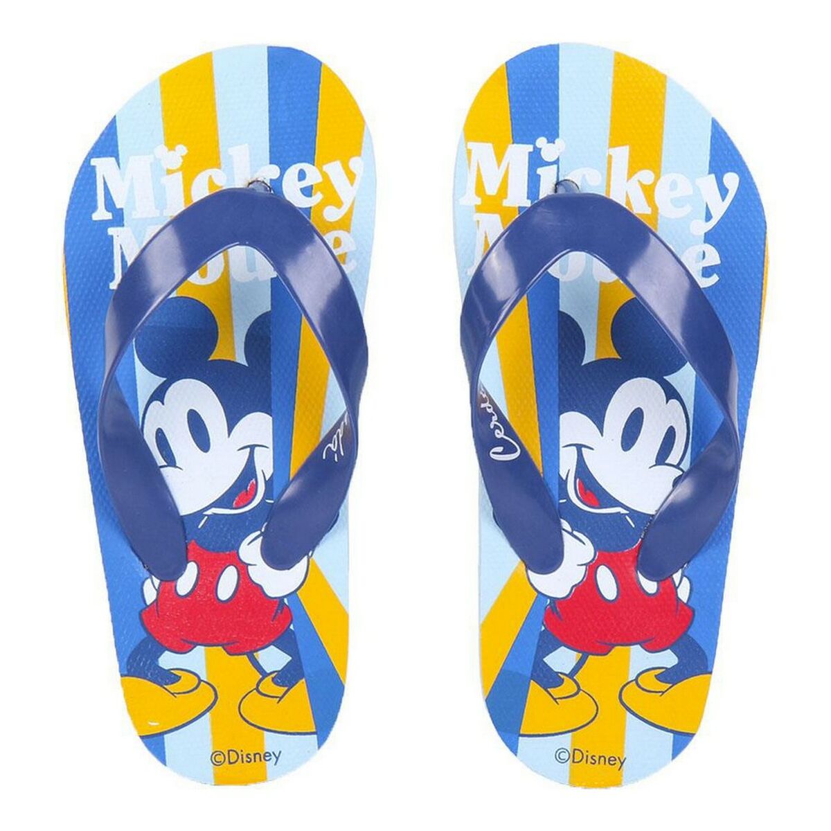 Flip Flops for Children Mickey Mouse Blue