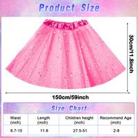 Tutu Skirt with Sequins Stars