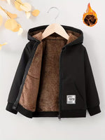 Warm Thick Fleece Lightweight Jacket For Boys