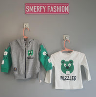 Big Teeth Shirt & Hoodie Set 18-24m