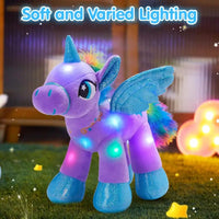 Girls Favorite Led Light Up Plush Unicorn