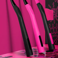 Black & Pink Soft Hair Toothbrush Set