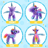 Girls Favorite Led Light Up Plush Unicorn
