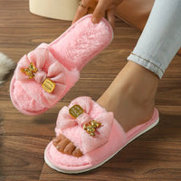 Bear Bow Slippers