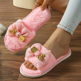 Bear Bow Slippers