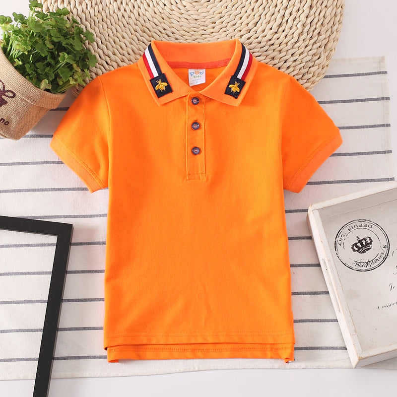 Summer Teen Polo Shirts for Baby Boys