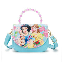 Disney Princess frozen Sofia pearl handle PU Cute fashion Leather