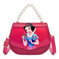 Disney Princess frozen Sofia pearl handle PU Cute fashion Leather