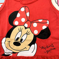 Minnie Mouse Children Cotton Sleeveless Dress