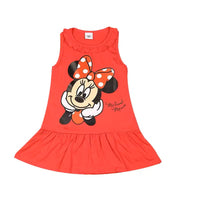 Minnie Mouse Children Cotton Sleeveless Dress