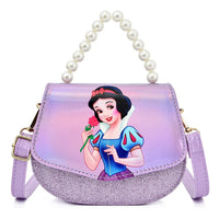 Disney Princess frozen Sofia pearl handle PU Cute fashion Leather