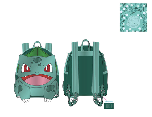 Loungefly Pokémon Bulbasaur Cosplay Mini Backpack