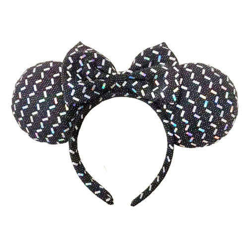 Mickey Mouse Ear Headband Wedding dress Bow Wave point Minnie Headband