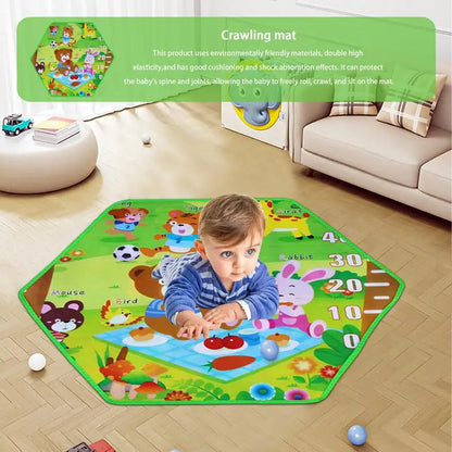 Newborn Crawling Mats Soft Anti-Slip Kids Play Mats Waterproof