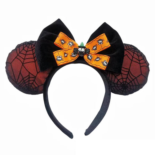 Mickey Mouse Ear Headband Wedding dress Bow Wave point Minnie Headband