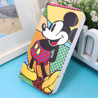 Portfel damski Disney Fashion Mickey Mouse Frozen Pu długi nadruk